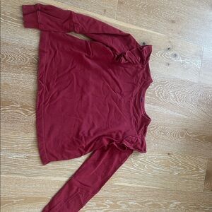 Old Navy Women's Rich Red Sweatshirt